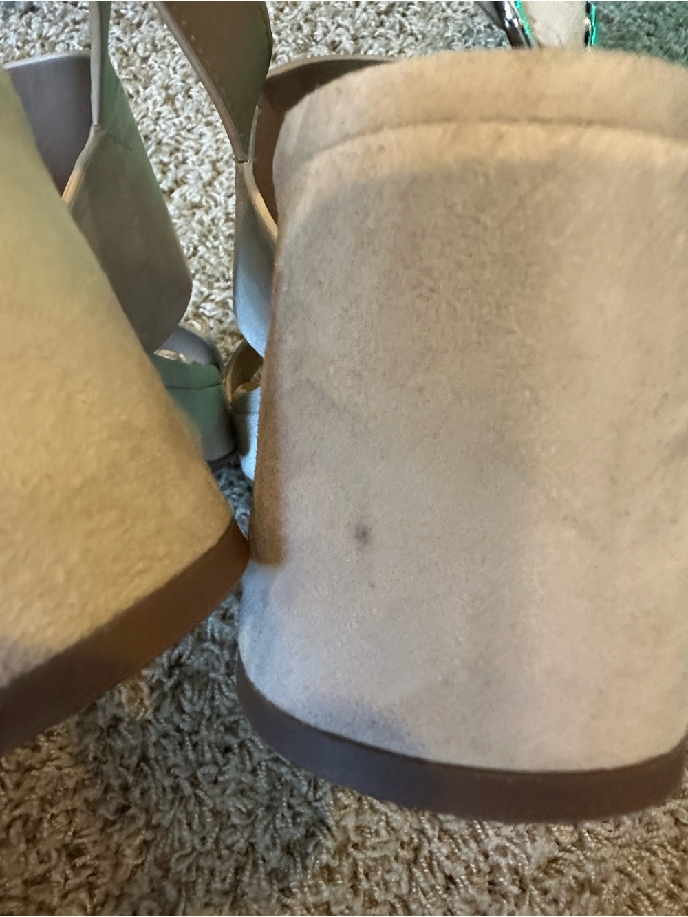 Aerosoles Camera Stone Suede Sandals - Picture 6 of 16